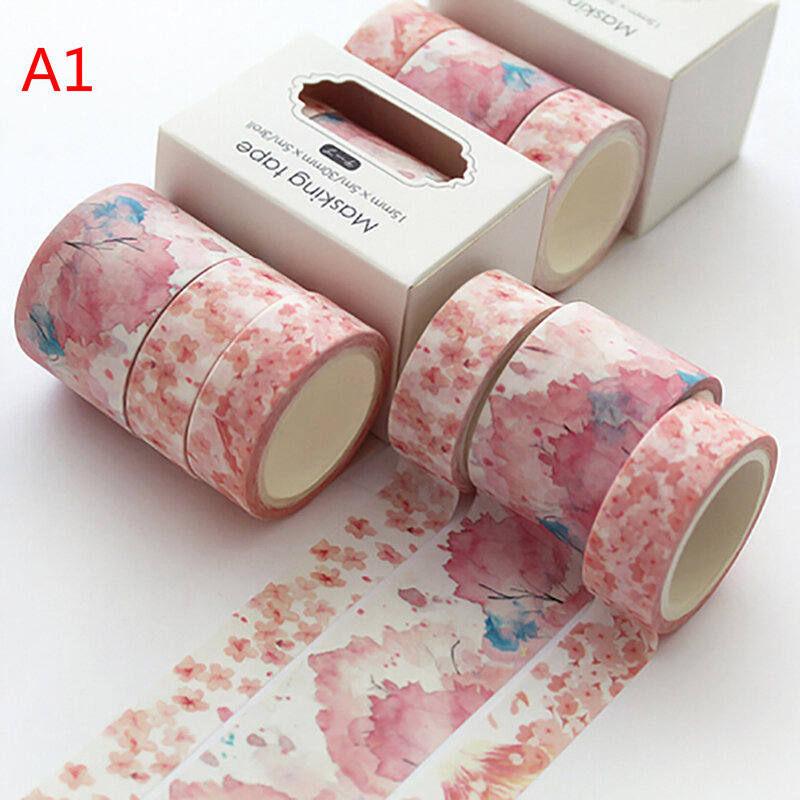 Grid Tape Tools DIY Time Schedule Japanese Paper Adhesive Tapes Stickers Stationery Tapes Decorative Hand Account Accessories