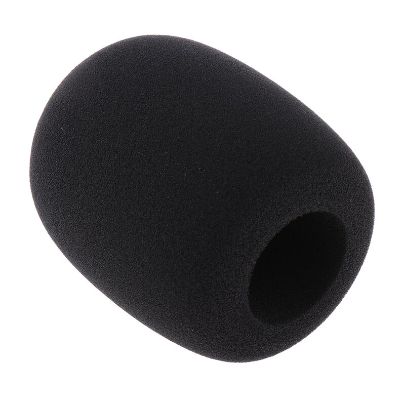 Proteção do pára-brisas do mic da cobertura da espuma do microfone grande para gravar 5cm