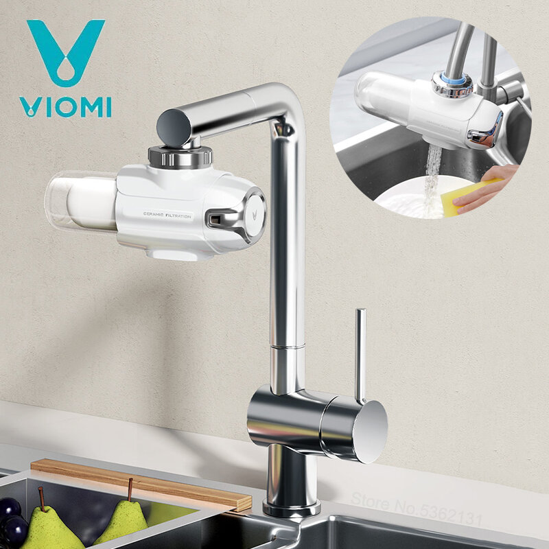 VIOMI جهاز تنقية مياه الصنبور صنبور المطبخ قابل للغسل السيراميك Percolator تصفية المياه Filtro الصدأ إزالة البكتيريا استبدال تصفية