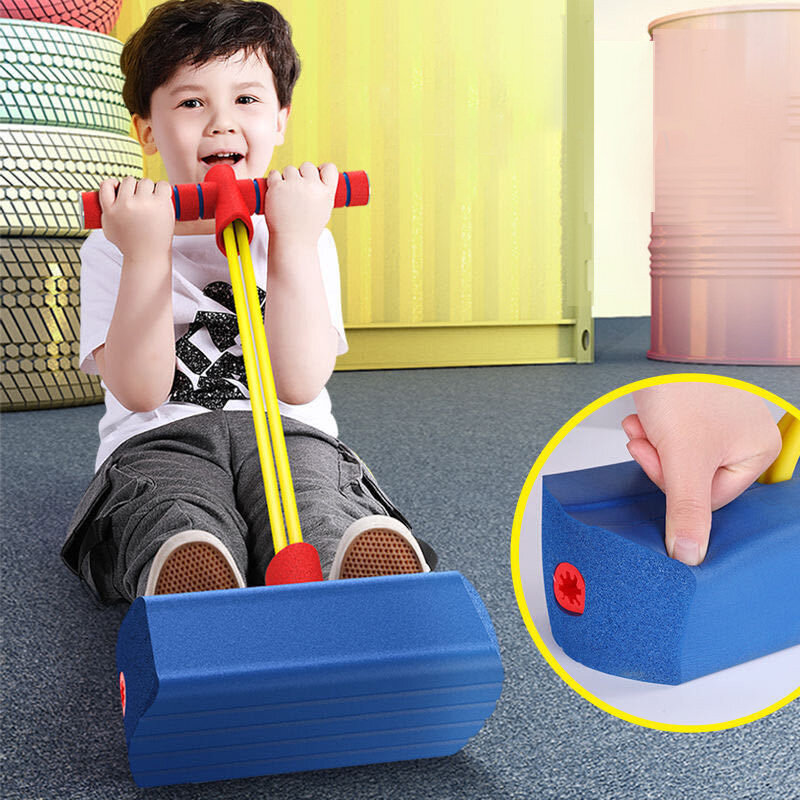 เด็กกีฬาเกมของเล่นโฟม Pogo Stick Jumper กลางแจ้ง Playset อุปกรณ์ฟิตเนส Sensory Dropshipping ของเล่นสำหรับ5ปี