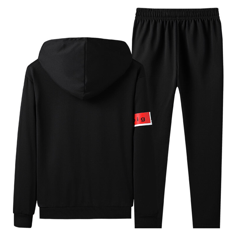 2021 neue Frühjahr Herbst Mode Casual Männer Sportswear Sets männer Hoodie Jogginghose Sport Anzug Hip Hop Streetwear Anzüge Große größe