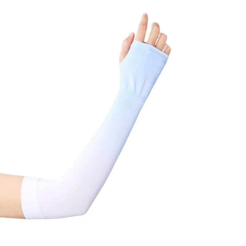 Unisex Cooling Arm Sleeves Daisy Cover Cycling Running UV Sun Protection Outdoor Nylon Cool Arm Sleeves For Hide Tattoos