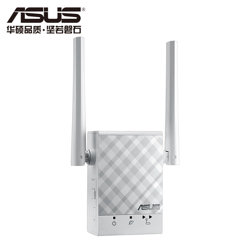 ASUS RP-AC51 Pengulang Nirkabel AC750 Bekas 802.11ac 2.4Ghz & 5GHz Dual-Band Wi-Fi Extender, Hingga 750Mbps, Mudah untuk WPS