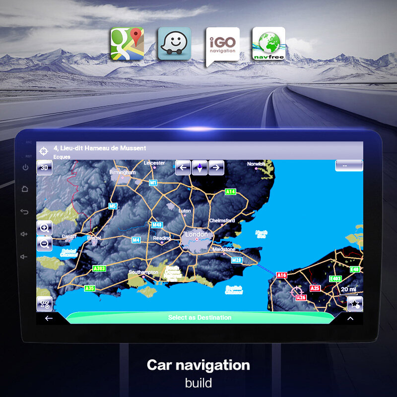 2 Din 9 "Android Autoradio coche Multimedia reproductor de Video FM WIFI GPS para Audi A6 C5 1997-2004 S6 2 1999-2004 RS6 1 2002-2006