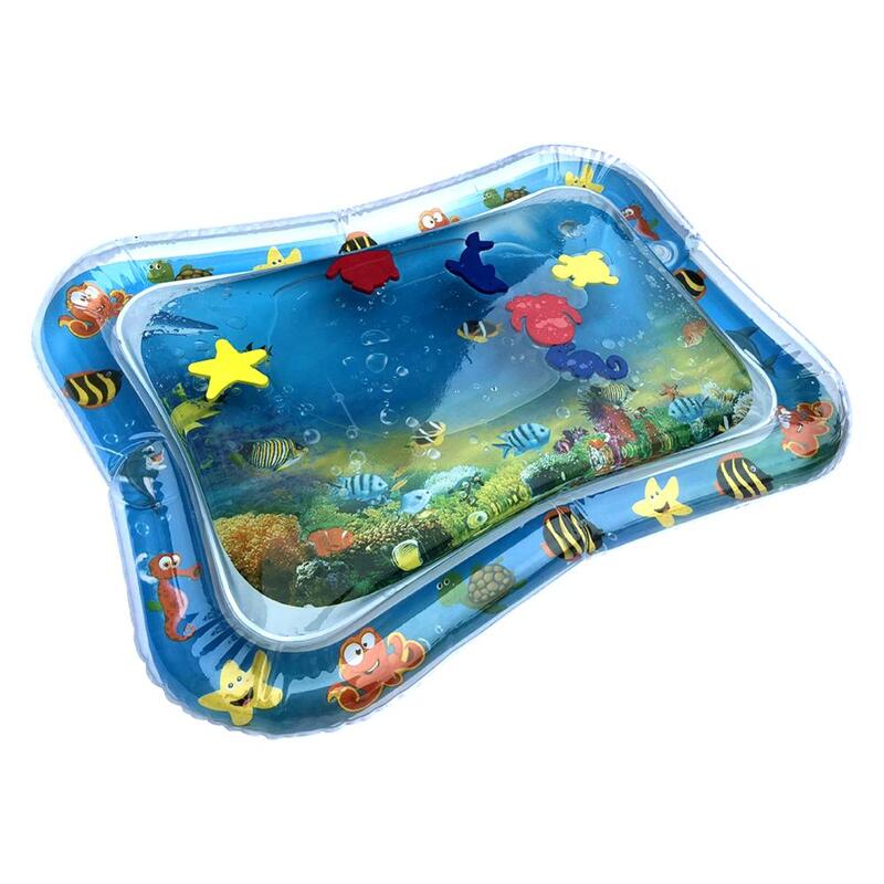Creative Dual Use Toys Baby Inflatable Patted Pad Baby Inflatable Crawling Water Cushion Water Play Mat Christmas gift
