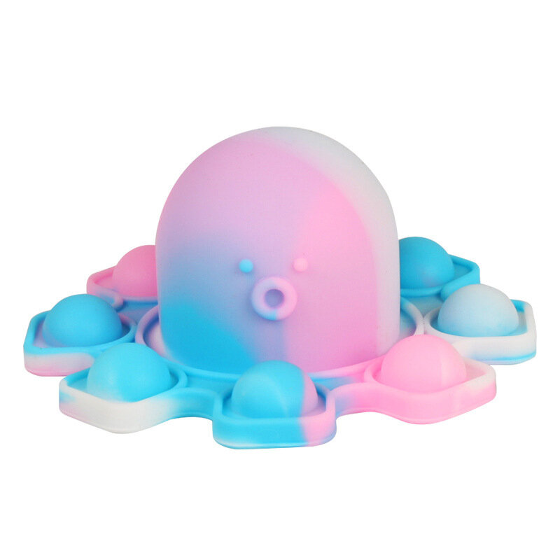 Lustige Cartoon Octopus Zappeln Spielzeug Für Kinder Push-Blase Squeeze Stress Reliever Spielzeug Erwachsene Antistress Kinder Dekompression Spielzeug