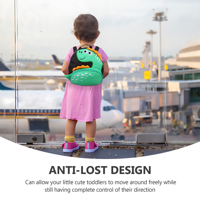 Anti-lost Children Backpack Cartoon Schoolbag Adorable Kindergarten Bag