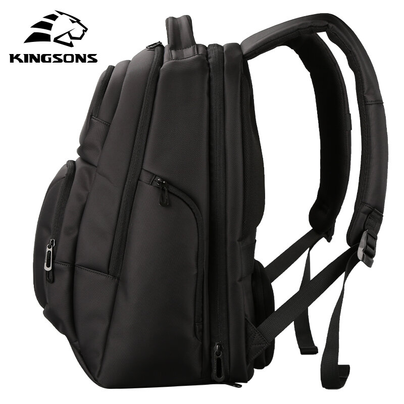 Męskie plecaki Kingsons Anti-Theft 15 ''plecak na laptopa o dużej pojemności wojskowa torba podróżna męski Casual Mochila