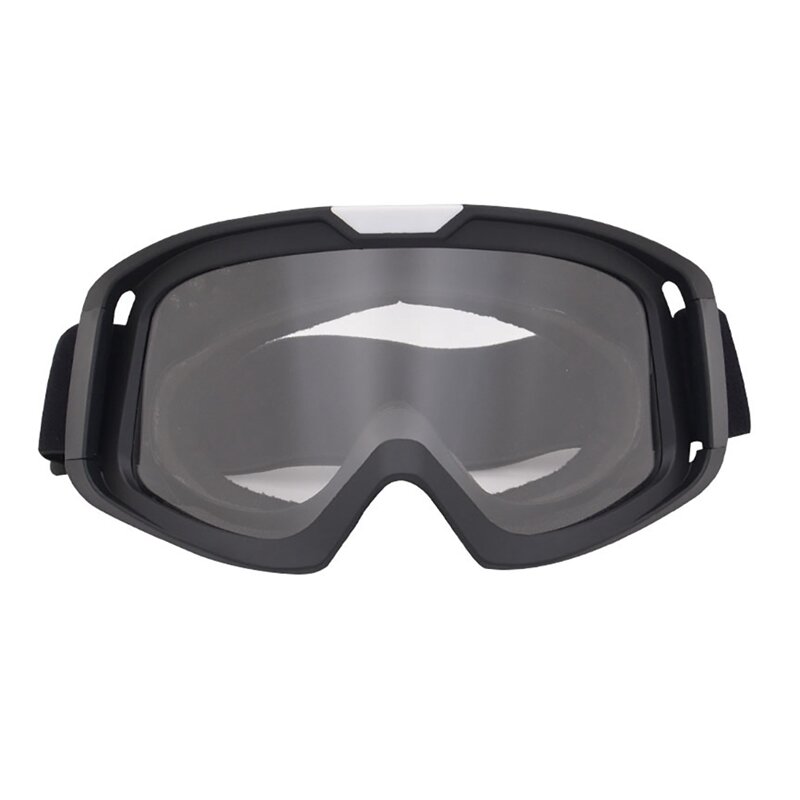 Fietsen Goggles UV400 Winddicht Verstelbare Ademend Outdoor Beschermende Sport Motorrijden Helm Bril Eyewear