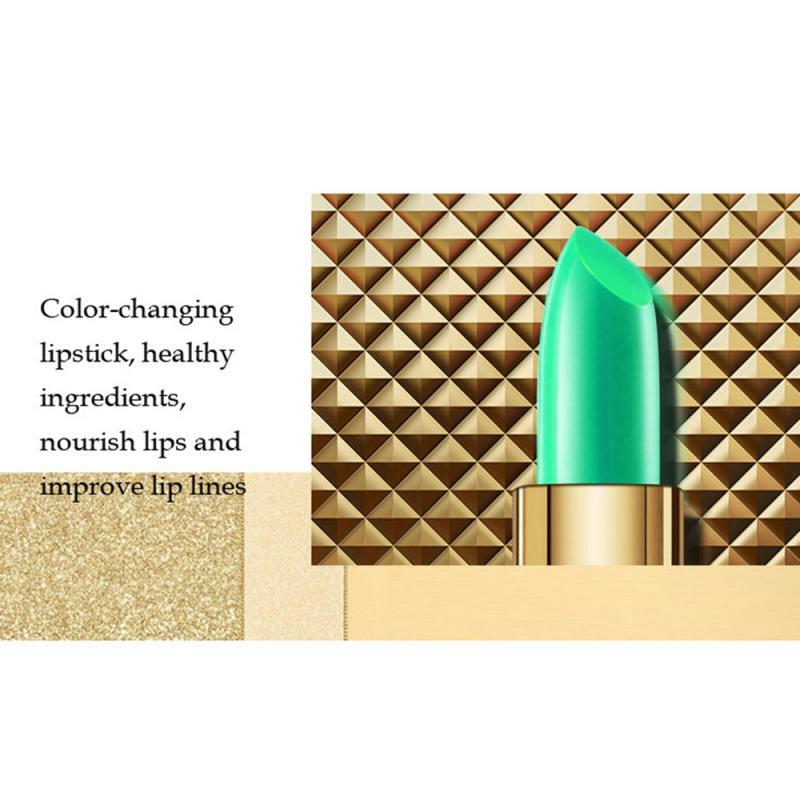 1PC nawilżający balsam do ust naturalny Aloe Vera kolor szminki zmiana nastroju długa trwała szminka nawilżająca kosmetyki TSLM1