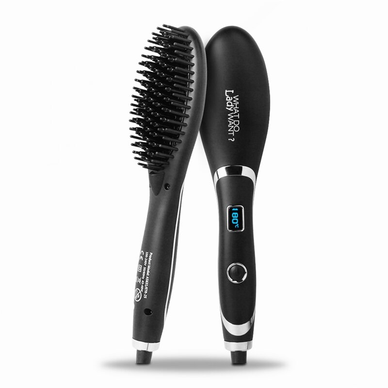 Hair Brush Fast Hair Straightener Comb Hair Electric Brush Comb Irons Auto Straight Hair Comb