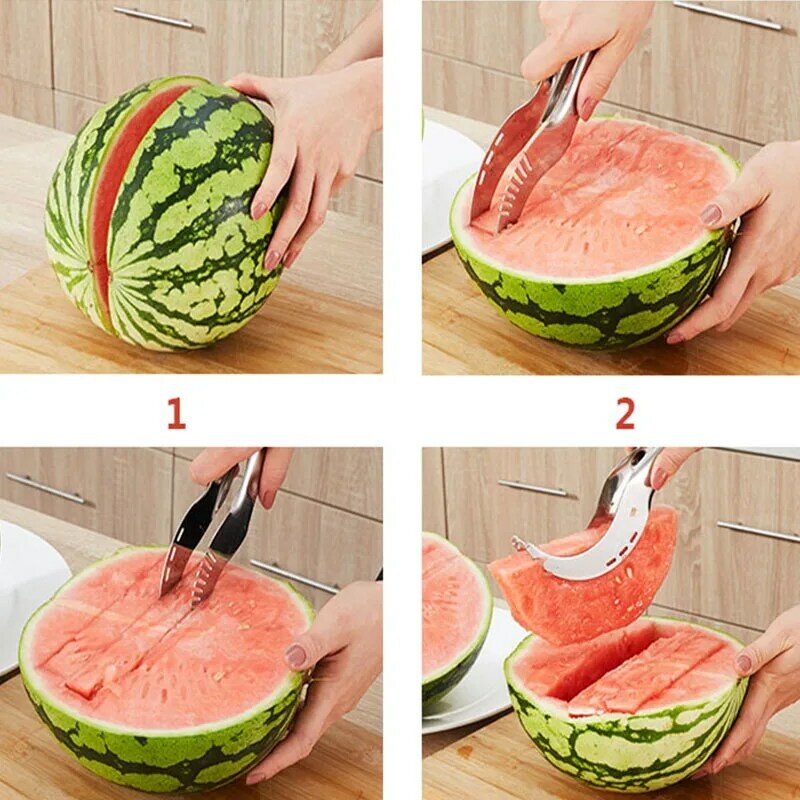 304 Stainless Steel Watermelon Artifact Slicing Knife Knife Corer Fruit And Vegetable Tools kitchen Accessories Gadgets