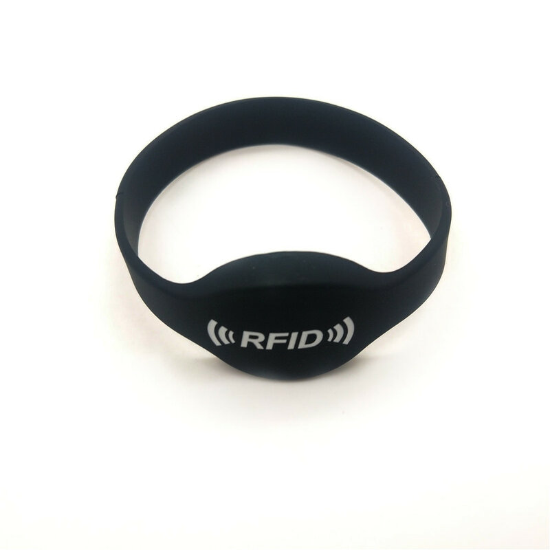 1PCS 125KHZ EM4305 Writable RFID Duplicator Rewritable Copy Clone Blank Card Wristband Bracelet Access Control