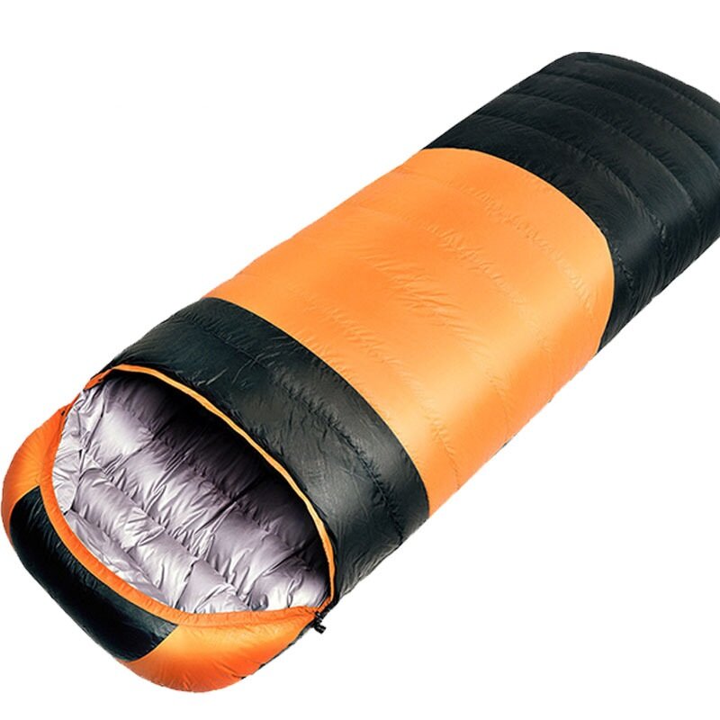 K-STAR пуховый спальный мешок 2600 г на открытом воздухе взрослых перо утолщение теплый спальный мешок конверт Тип поход