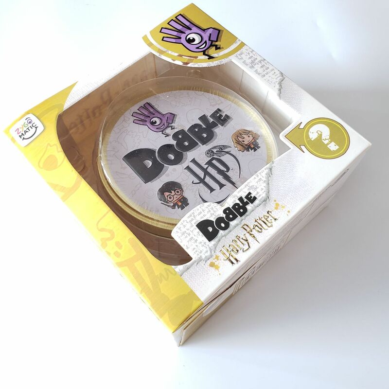 Dobble gioco di carte HP Style Spot Toy Iron Box Potter Sport Game giochi da tavolo per bambini regalalo con una scatola di carta
