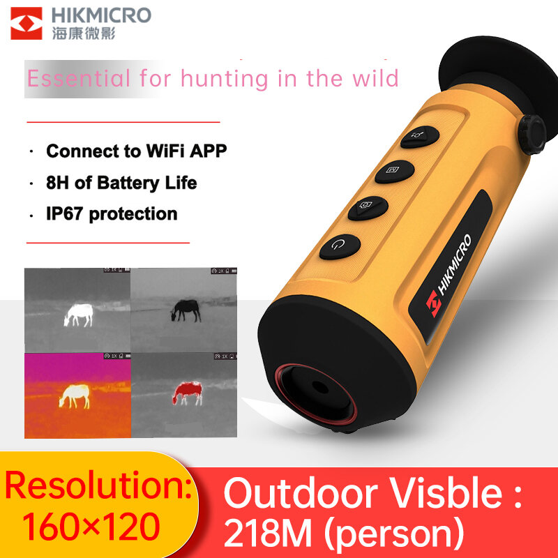Thermische Camera LC06 Essentieel Voor Hunt Outdoor Handheld Wifi Waterdichte Ip 67 Nachtzicht Detector Observatie Patrol