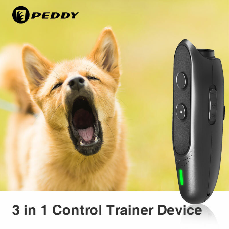 Repelente de ultrasonido para perros, equipo de entrenamiento seguro, dispositivo de Control de entrenamiento, antiladridos, 100% original