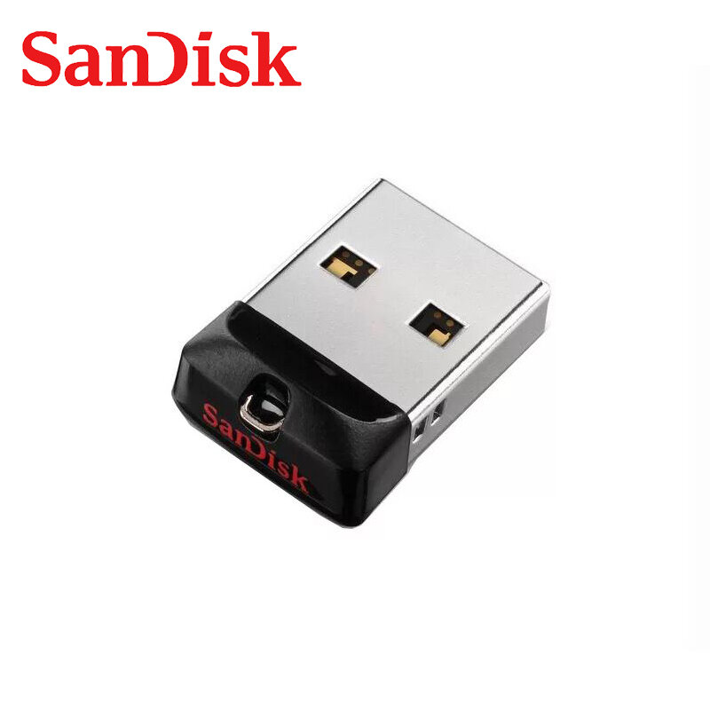 SanDisk SDCZ33 100% Original USB 2.0 Pendrive 64GB 32GB 16GB 8GB Mini USB Flash Drive Pen Drive Stick U Disk USB Key For PC