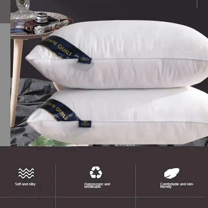 Подушка пятизвездочная для взрослых, одноместная и двойная, для защиты шеи и сна, для спальни