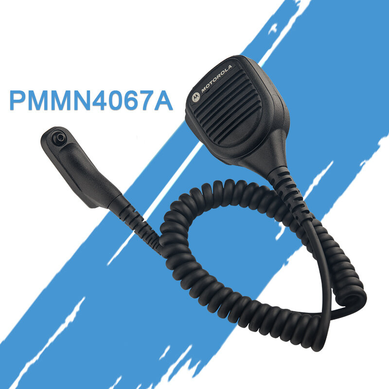 The Motorola PMMN4067A Handheld Microphone Speaker For DGP8550 XPR 7550IS P8668 Walkie Talkie