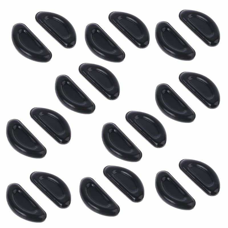 10 Pairs Non-Slip Increased Nose Pads For Glasses Eyeglasses Eyewear Accessories