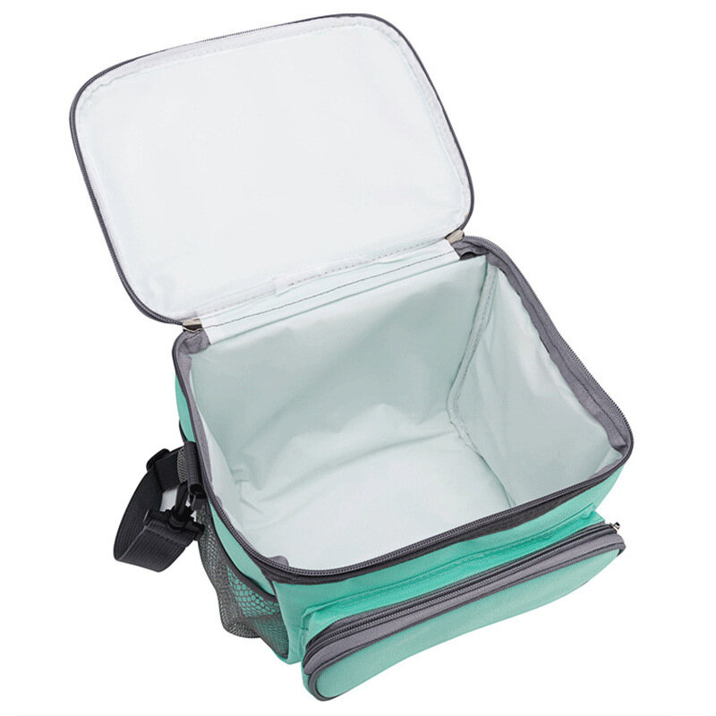 Outdoor Cooler Bags Portable Thermal Bag Lunch Bag Office Women Fresh Keeping Bag Lunch Box Tote Picnic Food Insulation Ice Bag