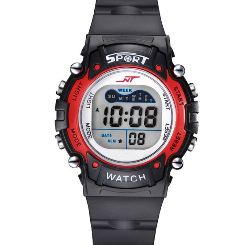 30M กันน้ำ LED ดิจิตอลเด็กผู้หญิงเด็กกีฬากลางแจ้งนาฬิกาเด็ก Noctilucan นาฬิกาข้อมือ Relojes ของขวัญ