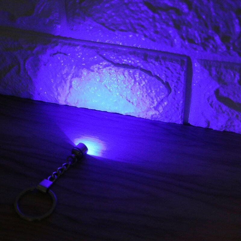Kryształowy brelok LED Light brelok luminowany brelok wisiorek DIY żywica epoksydowa akcesoria