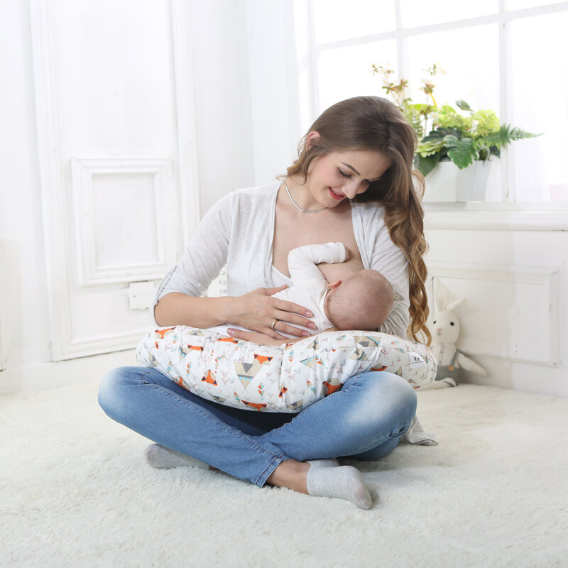 Almohada de lactancia de maternidad, cubierta de almohada de lactancia para el embarazo