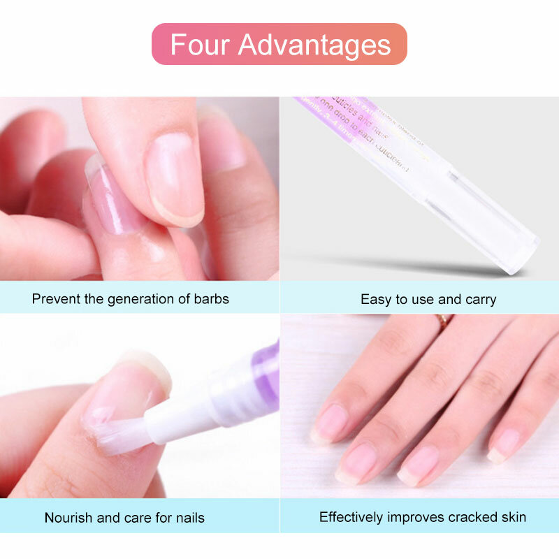 14Pcs ชุดเล็บโภชนาการน้ำมันปากกา Softener ปากกาเล็บ Care Treatment ปกป้องพื้นผิวเล็บเล็บน้ำมันปากกา14รสชาติ