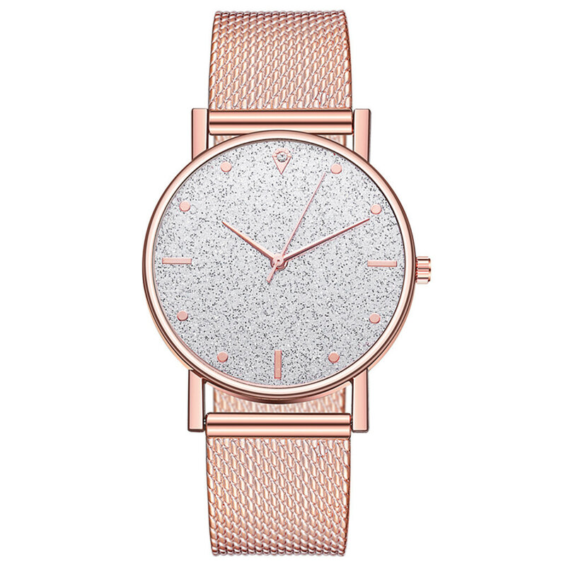 Women Luxury Quartz Watch Stainless Steel Dial Casual Bracele Watch Roman Scale Watch Ladies Wristwatches Elegant Mujer Clock