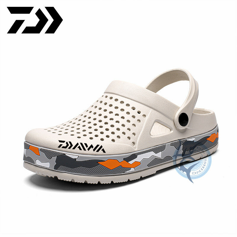 DAIWA – sandales de pêche pour hommes, chaussures de plage respirantes, antidérapantes, résistantes à l'usure, de haute qualité, pour Sports de plein air, été