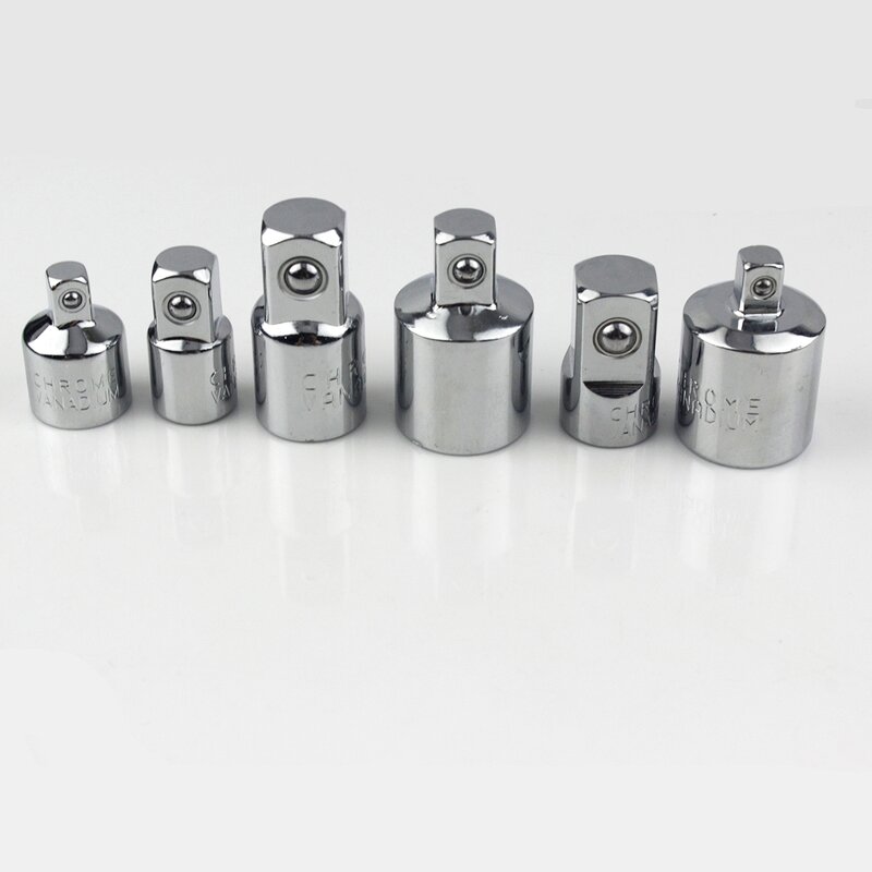 1pc Ratchet Wrench Socket Converter Head Sleeve Adapter 1/2" Big Fly To 3/8" Fly To 1/4" Steel to 1/4" To 1/2" To 3/8"