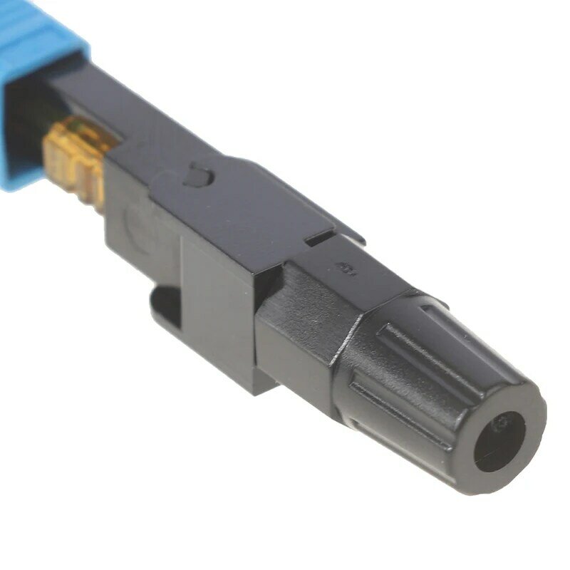 Conector rápido de fibra óptica sc, conector de frio upc rápido, conector de fibra ótica embutida, conector rápido ftth sc monomodal com 10 peças