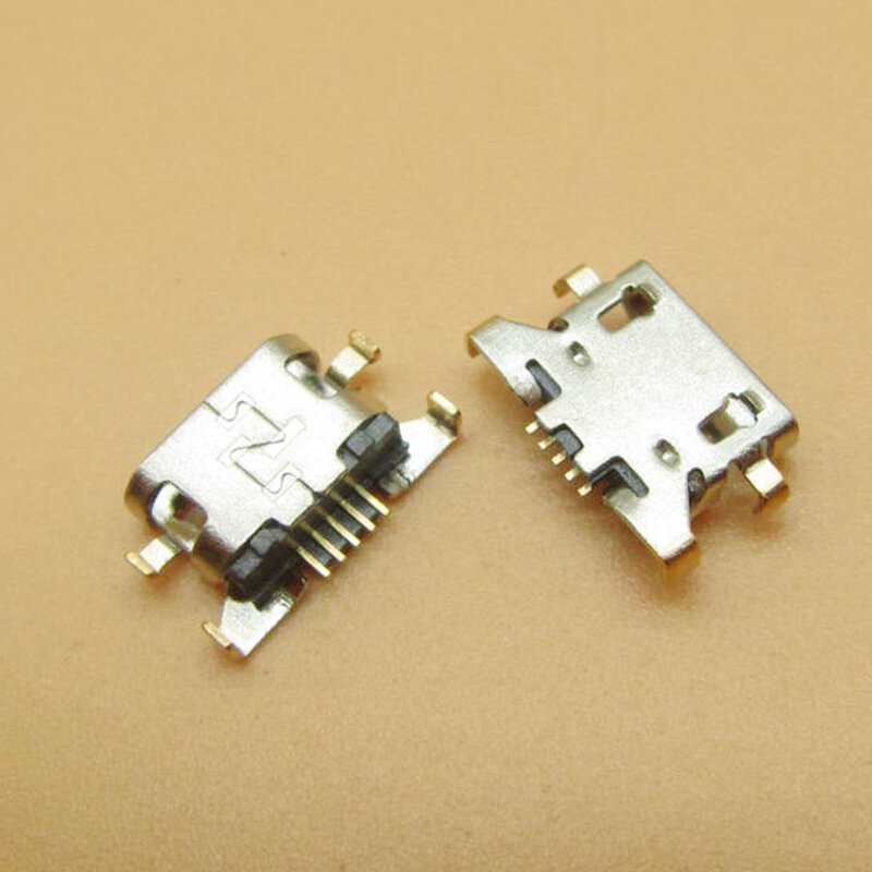 Conector de puerto de carga micro mini USB, piezas de reparación para LG Zone X240, 10 Uds.