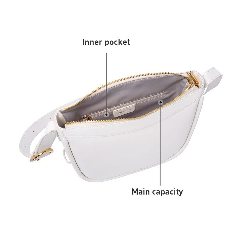 LA FESTIN luxury designer handbag 2021 nuove borse a tracolla originali alla moda borsa a tracolla in pelle di moda per donna di grande capacità