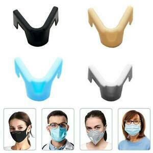 Suporte de máscara de silicone, clipe de ponte nasal, suporte de máscara de neblina, acessórios, anti-vazamento, almofada de nariz, suporte de máscara, venda imperdível