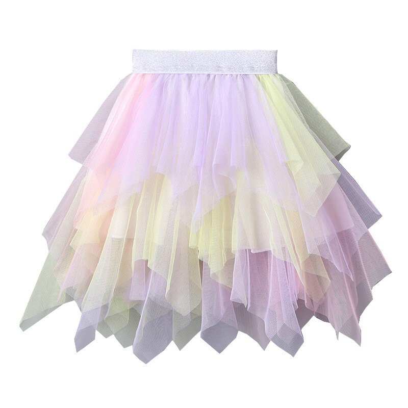 Fashion Children's Clothes Girl Skirts Tutus Bottomst Girls Tutu Skirts Puff Princess Dance Skirt Mother and Child Cake Skirt
