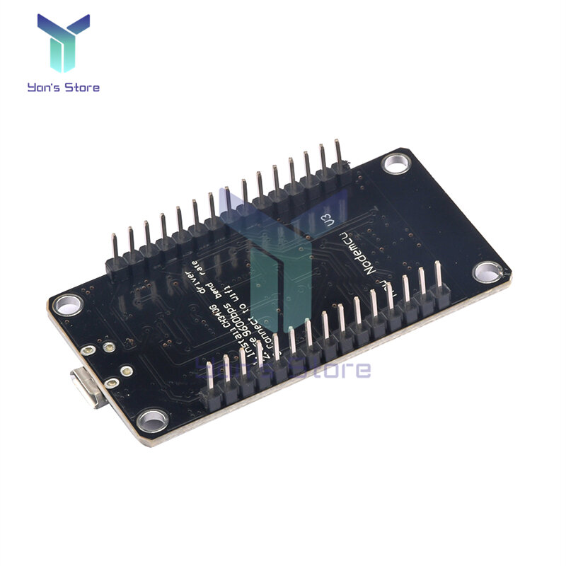 NodeMcu V3 ESP8266 ESP-12E บอร์ดพัฒนา WIFI CH340โมดูลไร้สาย WIFI ESP8266บอร์ดพอร์ต USB สำหรับ Arduino