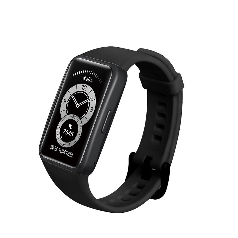 Laforula pulseira de silicone para uta honor band 6, pulseira inteligente fitness de laço para mulheres e homens