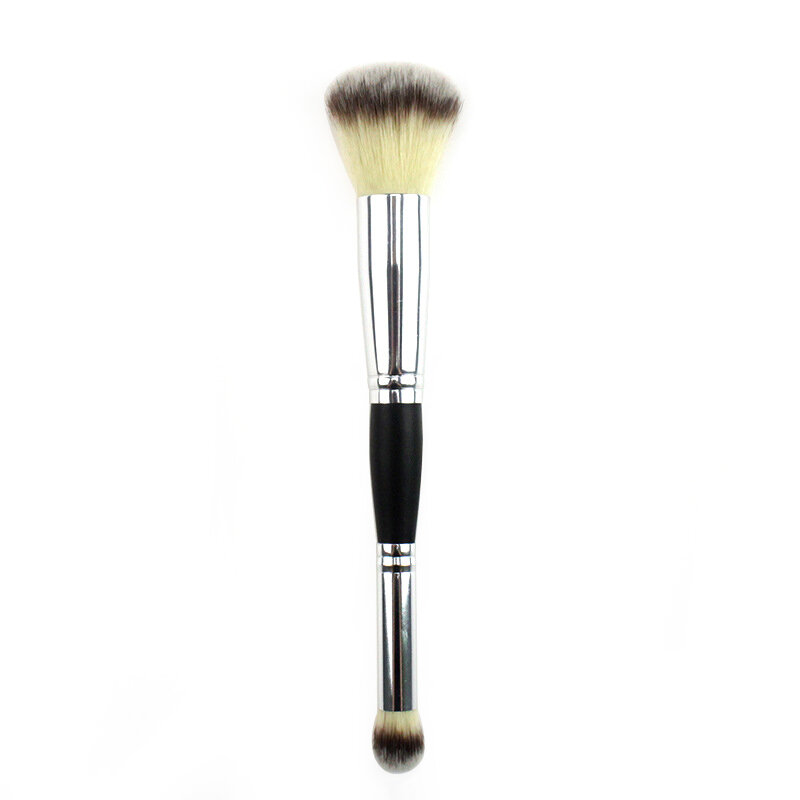 1PC Profesional Foundation Blush Makeup Brushes Kepala Ganda Multifungsi Eyeshadow Wajah Sikat Kosmetik Makeup Maquiagem