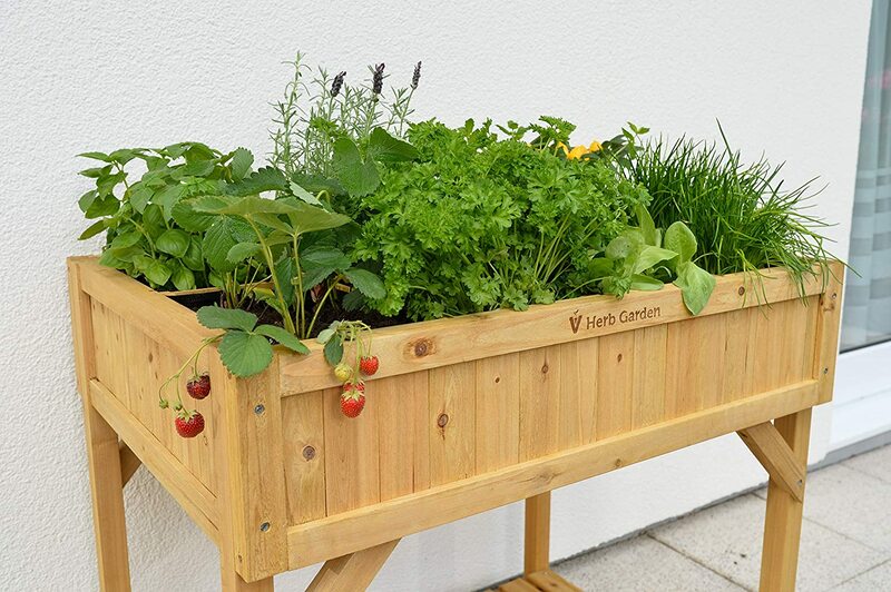 8 Pocket Herb Garden Plant Bedding raised beds for gardening Raised Bed Planter