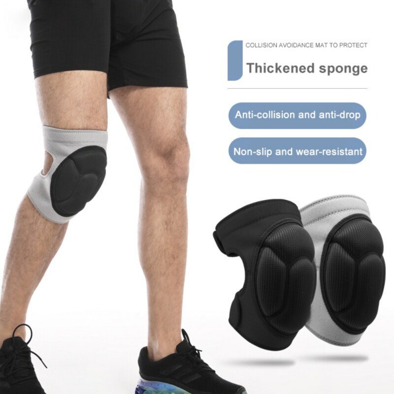1 para Kneepad elastyczne ochraniacze na kolana Nylon Fitness sportowy Kneepad anty-upadek i antykolizyjna Honeycomb sport ochraniacz kolana