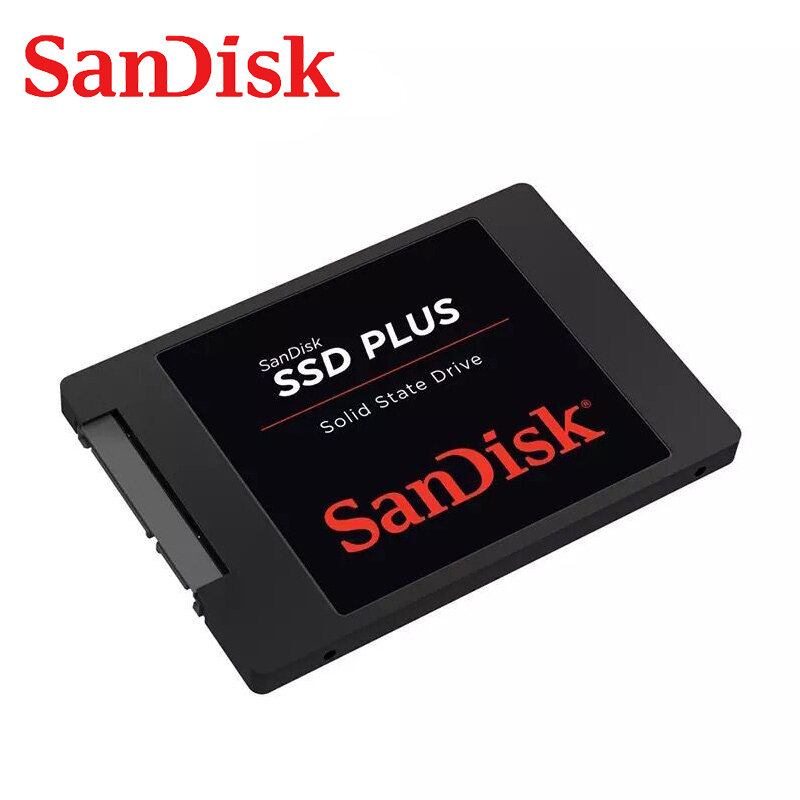 Внутренний твердотельный жесткий диск SanDisk SSD PLUS 480 ГБ 240 ГБ 120 ГБ SATA III 2,5 "жесткий диск для ноутбука, компьютера, ПК
