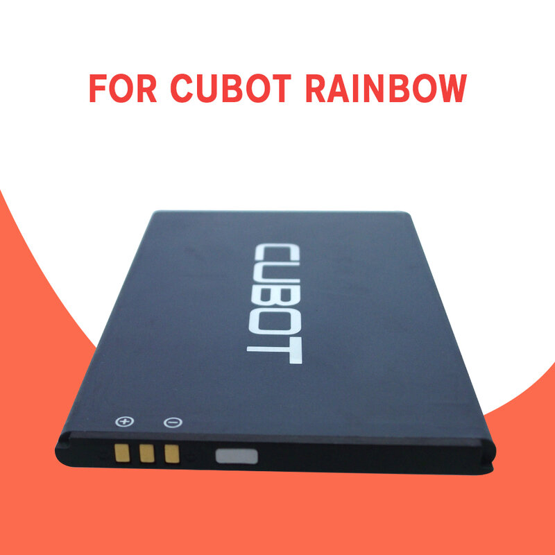 100% novo original cubot rainbow bateria 2200mah substituição para cubot rainbow telefone inteligente + em estoque