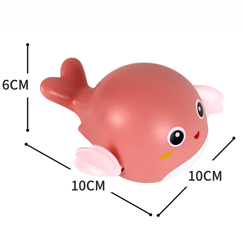 Baby Toys  Bath Water Chain Clockwork Cute Cartoon Animal Tortoise Infant Swim Penguin Fish Wound-Up Kids Beach Water Bath Toy