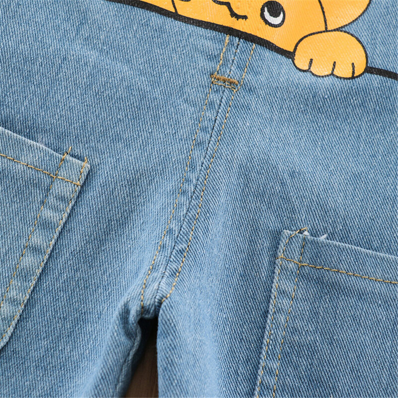 Детские шорты для мальчиков и девочек детские джинсовые шорты на подтяжках Детская летняя одежда детские штаны Лидер продаж