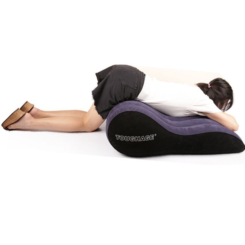 Inflatable Multifunctional Sex Sofa Yoga Chaise Lounge Relax Chair Sex Position Bed Portable Magic Cushion Ramp Body Pillow