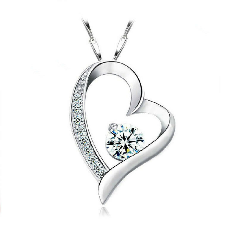 Sodrov 925 colar de prata esterlina feminino, pingente de coração colar de prata 925 joias para mulheres colar 925