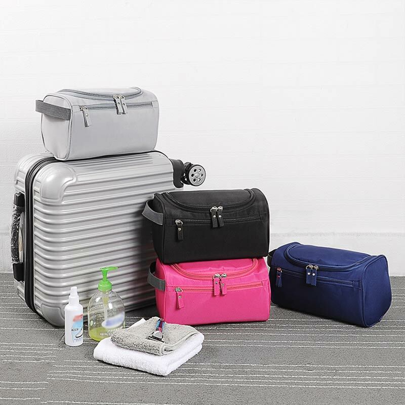 Men Travel Necessaries Women Cheap Nylon Large 1PC Organizer Waterproof Toiletry Bag Wash Bag Makeup Bag Cosmetic Bag